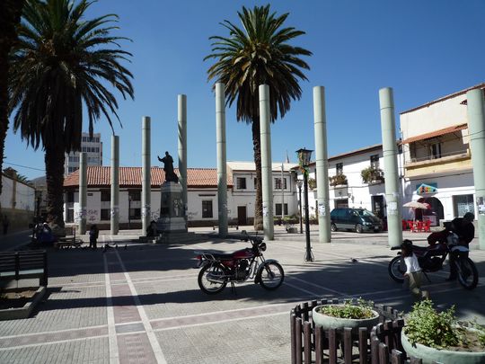 Square in front of Santa Teresa convent