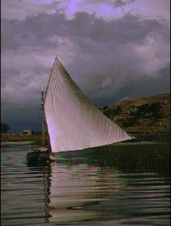 Embarcation traditionnelle de pcheur