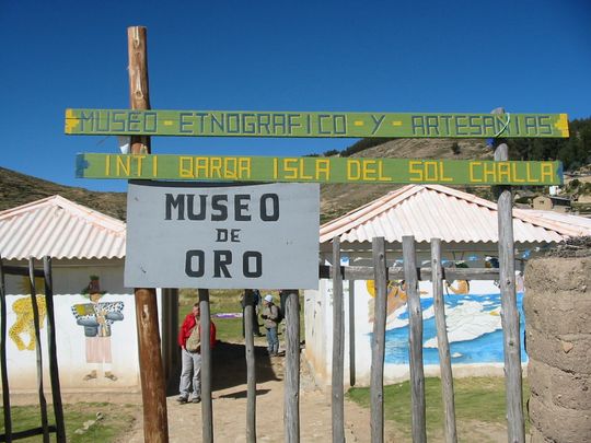 Museo del oro en Challapampa