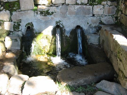 Inca fountain