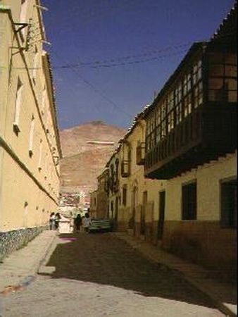 Calle de estilo colonial