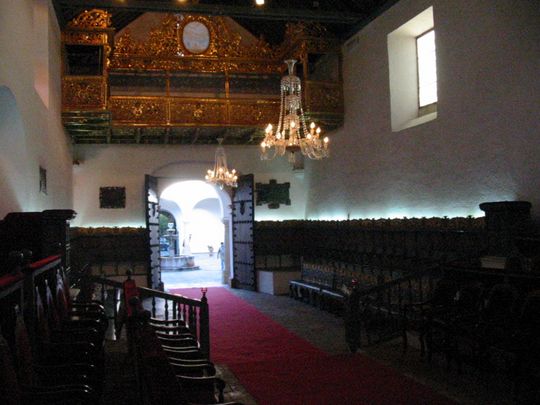 Chapel where Bolivian independence was proclaimed in 1825