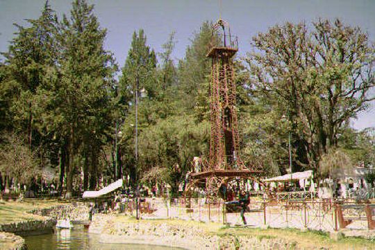 Eiffel Tower in Simn Bolvar Park
