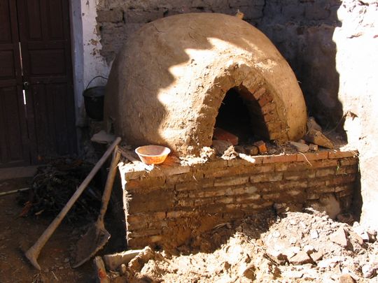 Traditional oven in the craft museum yard